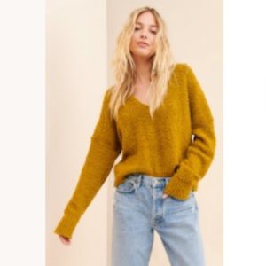 Free People Finders Keepers V-Neck Sweater